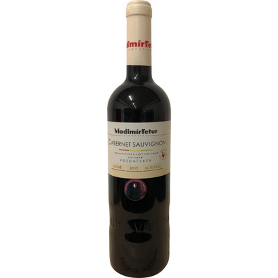 Tetur Cabernet Sauvignon pozdní sběr 2018 14% 0,75 l (čistá fľaša)