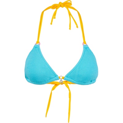 Banana Moon Дамско бикини горнище Banana Moon Women's Braro Scrunchymix Bikini top - Turquoise - размер 36 (FR) (150-5266-0613)