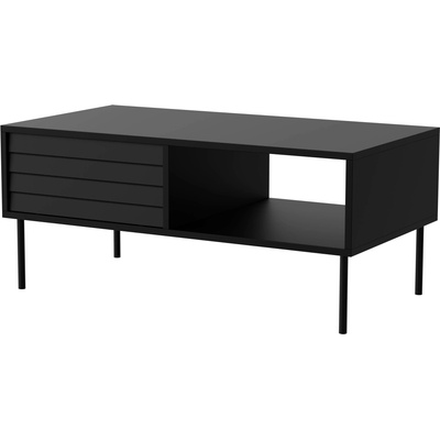 Cama CORTINA čierny mat / orech