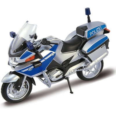 Welly Motocykel BMW R1200RT Police modrý 1:18