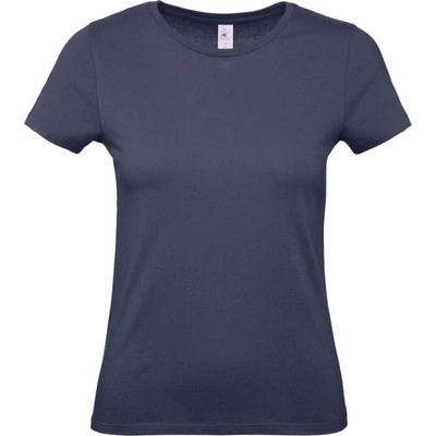 B&C Tričko B&C E150 dámské krátký rukáv COT 01002Tu3400 Navy