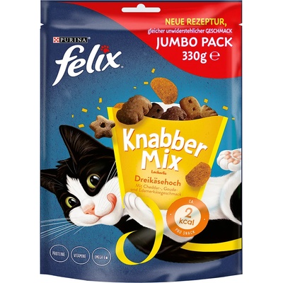 FELIX 25% намаление! Felix Party Mix лакомства за котки на специална цена! - Cheesy (330 г)