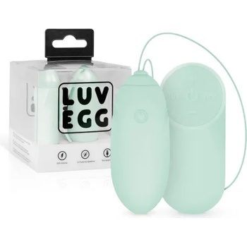 Easy Мощно безжично презаредимо яйце от силикон Luv Egg зелено