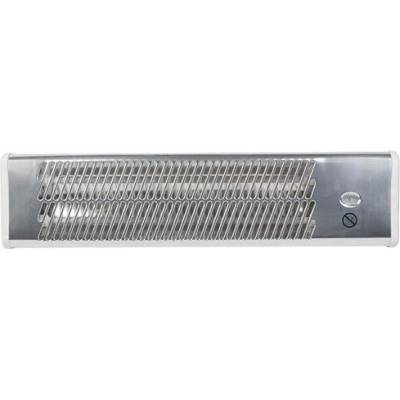 Solight Elektrický nástěnný krb s topením 1200 W 13,5 x 54 x 11 cm bílý