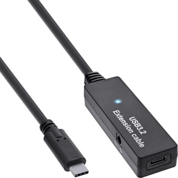 InLine 35650C USB кабел USB 3.2 Gen 1 (3.1 Gen 1) 5 м USB C Черен (35650C)