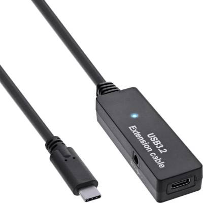 InLine 35650C USB кабел USB 3.2 Gen 1 (3.1 Gen 1) 5 м USB C Черен (35650C)