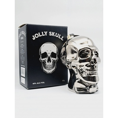 Vodka Jolly Skull Silver 40% 1 l (karton)