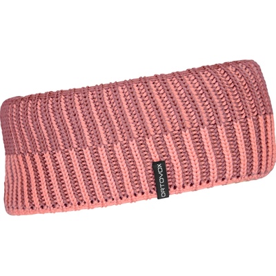 Deep Knit Headband Dusk Rose