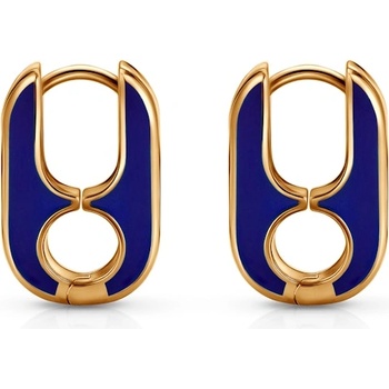 SAVICKI Обеци Prismé: позлатено сребро