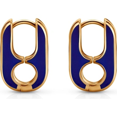 SAVICKI Обеци Prismé: позлатено сребро