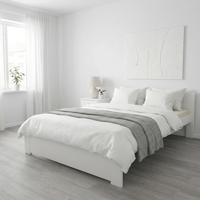 Postel Ourfamily Basic - bílá 200x100 cm
