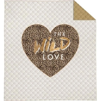 Přehoz na postel Wild Love 220×240 cm – divoká krása v srdci domova