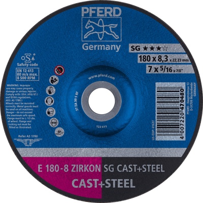 Pferd Brúsny kotúč 180 x 8,3 x 22,23 mm 4007220470480