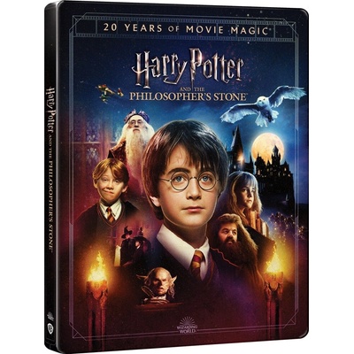 Harry Potter a Kameň mudrcov 20. výročie 4K+BD+BD Magical movie mode Steelbook