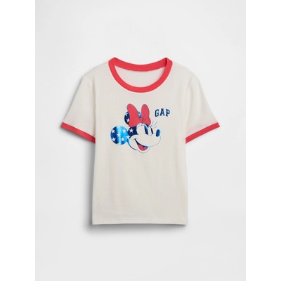 Dětské tričko Gap & Disney Bílá