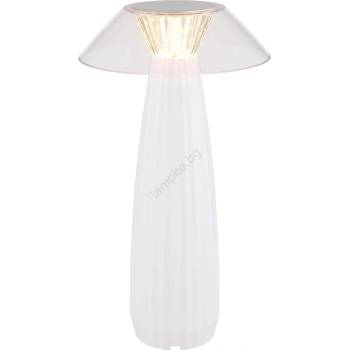 GLOBO 21021W - LED Димируема акумулаторна настолна сензорна лампа ILLUMI LED/1W/3, 7V 3000K бял (GL7939)