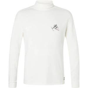 super. natural Мъжки вълнен пуловер Super. natural Toni Roll Neck Jumper - Fresh White / Fresh White / Various (005-6225-0213)