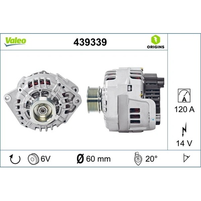 generátor VALEO 439339 VA 439339