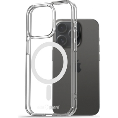 AlzaGuard Crystal Clear TPU Case Compatible with Magsafe pre iPhone 15 Pro AGD-PCMTZ27