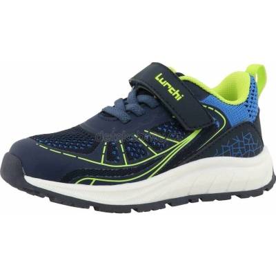 Lurchi detské celoročné topánky 95L0083007 navy-lime