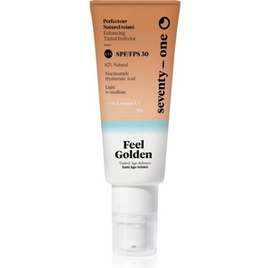 SeventyOne Feel Golden SPF30 тониращ слънцезащитен флуид за лице SPF 30 40ml