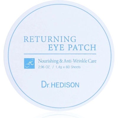 Dr.Hedison Nourishing & Anti-Wrinkle Care хидрогелова маска за зоната около очите против тъмни кръгове 60 бр