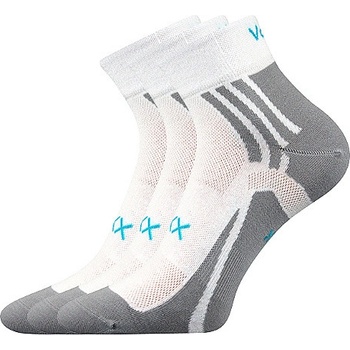 VoXX Sportovní ponožky ABRA 3 páry Bílá