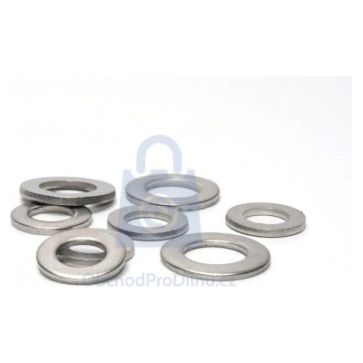 Podložka plochá, DIN 125A, nerez A2 6,4 - hobby balení, balení 1 ks – Sleviste.cz