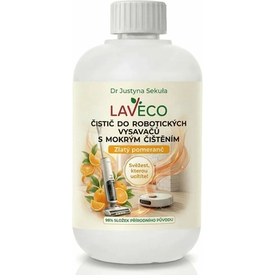 LAVECO Zlatý pomaranč saponát do robotického vysávača 500 ml