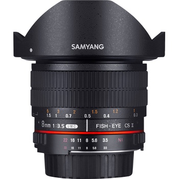 Samyang 8mm f/3.5 UMC Fish-eye CS II Canon EF-M