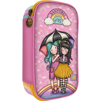 Santoro Ученически несесер с пособия Santoro Gorjuss - Be Kind To Each Other, с 1 цип (1046GJ14)