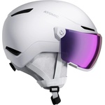 Atomic Ски каска Atomic Revent Visor Stereo S2 Ski helmet - White Heather / Purple Stereo - размер One Size (418-1610-0212)
