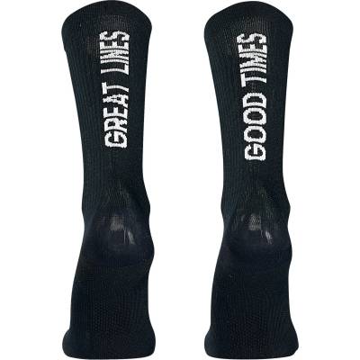 Northwave Мъжки чорапи за колоездене Northwave Good Times Sock Cycling socks - Black - размер 40-43 (EU) (201-4588-0113)