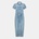 Good american Women's Linen Lightweight Jumpsuit - indigo786