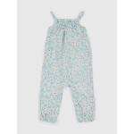 GAP Baby гащеризон с цветен принт от лен GAP GAP | Sin | Момичешки | 50-62