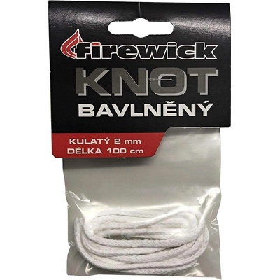 Firewick Knot kulatý 2mm x 1m