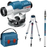 Bosch Нивелир оптичен Bosch комплект 32x, 120 м, 0.03 мм/м, GOL 32 G-0601068503
