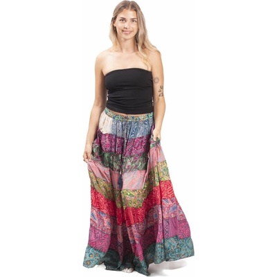 Volánová sukně v etno stylu multicolor CVIII.