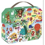 Janod Детски пъзел Janod - 4 сезона, 36 части (J02390) - baby