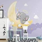 Art Gift Decor Фототапет за детска стая - Слонче на луната