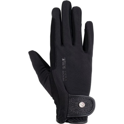 HKM Jezdecké rukavice Ruby Černá