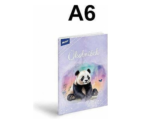 MFP Úkolníček A6 Panda
