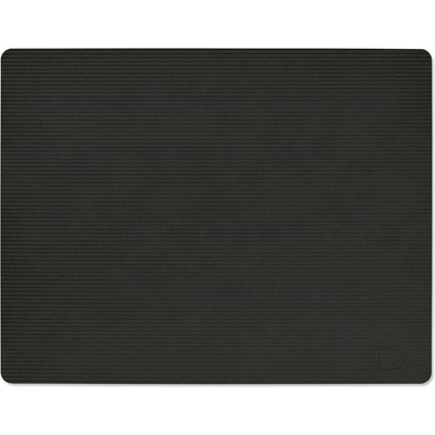 LIND DNA Подложка за маса SQUARE CORDUROY 35 x 45 cm, черно мастило, кожа, LIND DNA (LIND993015)