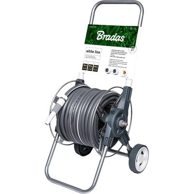 Bradas White Silver Plus WL-W2B50 pojazdný vozík kovový s hadicou 1/2" 50m