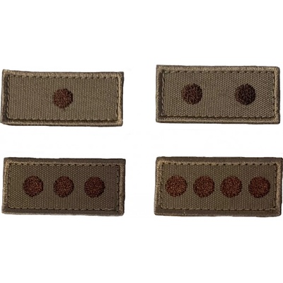 Armed Hodnostní nášivka na čepici Četař, pískový podklad – Zboží Dáma