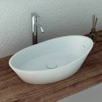 Inter Ceramic Noa 67x38 cm matt white (683W)