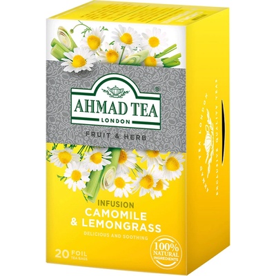Ahmad Tea bylinný čaj heřmánek s citrónovou trávou 20 x 1,5 g