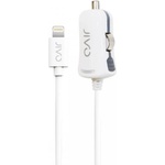 Jivo Сертифицирано зарядно за кола с вграден Lightning кабел за iPhone, iPad и iPod - Jivo MFI Lightning 10W Car Charger (JI-1521)