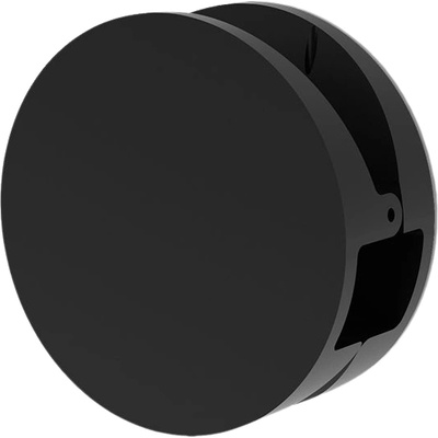 DECOR WALTHER Държач за кърпа Pinch кръгъл 10 см черен мат (0907560)