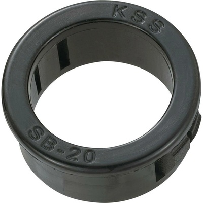 TRU COMPONENTS TC-SBR22203 kabelová průchodka Průměr svorky (max.) 17.5 mm Tloušťka montážní desky (max.) 3.2 mm polyami